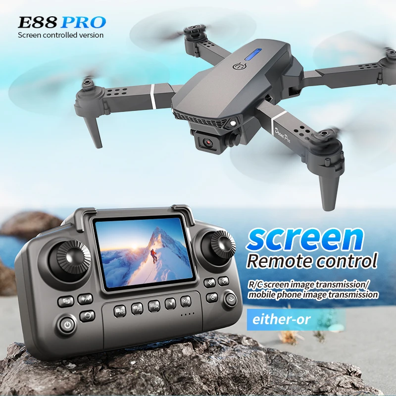 Drone Battery Case - Professionele E88 PRO Drone met scherm