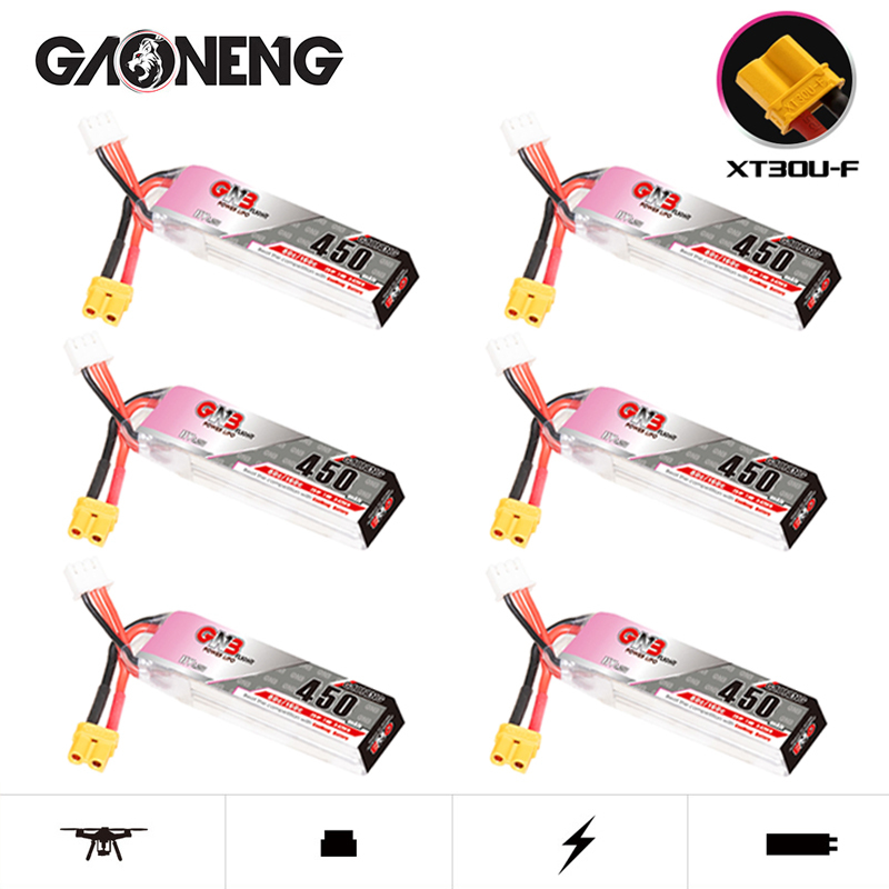 Drone Battery Plate - GNB LiPo Batterij HV 2S 7.6V