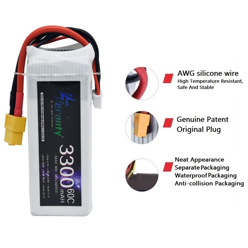 Lipo Oplaadbare Batterij 4S 33 - Drone Battery 4S recensie en prijs
