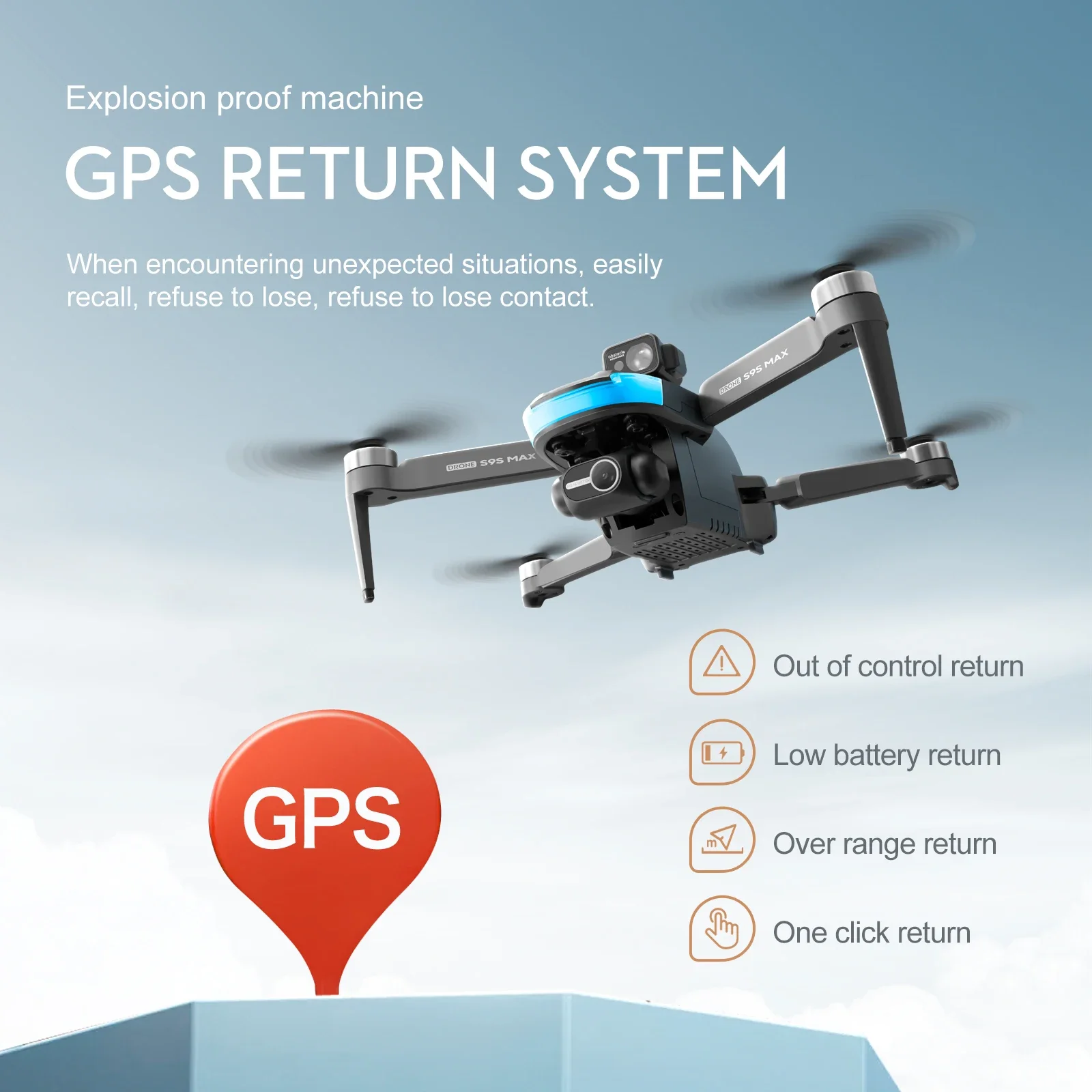 NIEUWE S9S MAX MINI Drone 4K 2 - Drone Battery Box recensie en prijs