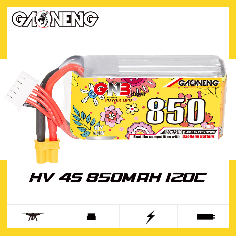 Verbeterde Gnb 4S 15.2V 850Mah - Drone Battery 4S recensie en prijs