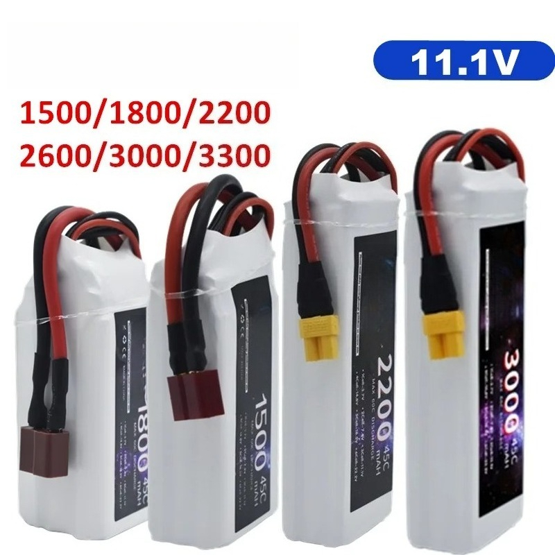 LiPo Batterij 3S 1500mAh 1800m - Drone Battery 3S recensie en prijs