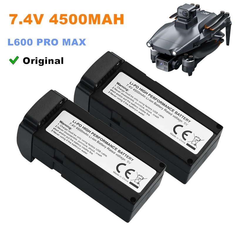 7.4v 4500mah LI-PO Batterij L6 - Drone Battery Li-Ion recensie en prijs