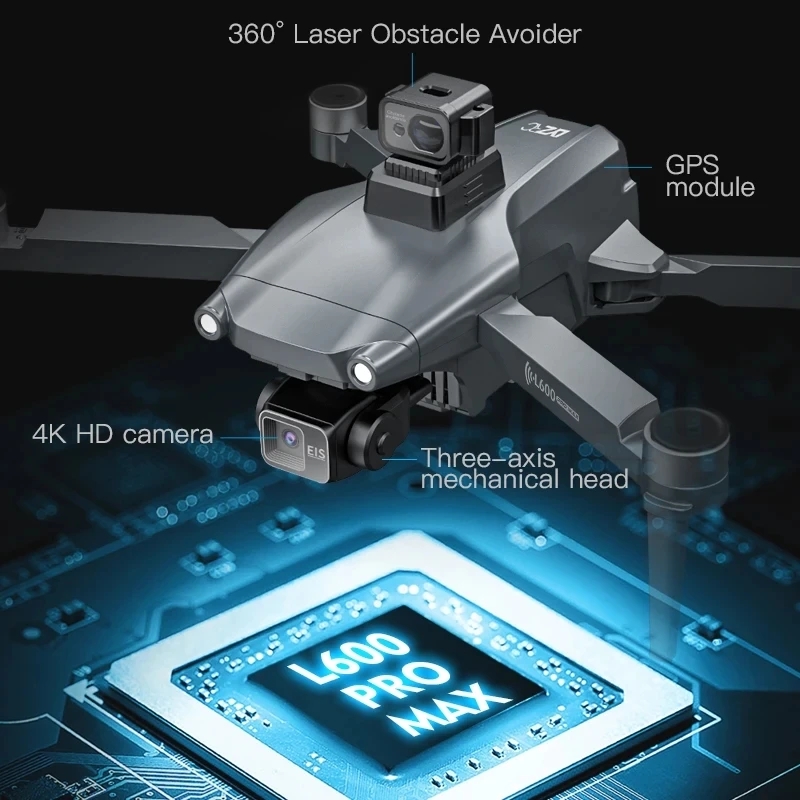 L600 PRO MAX GPS Drone Profess - Drone Battery Box recensie en prijs