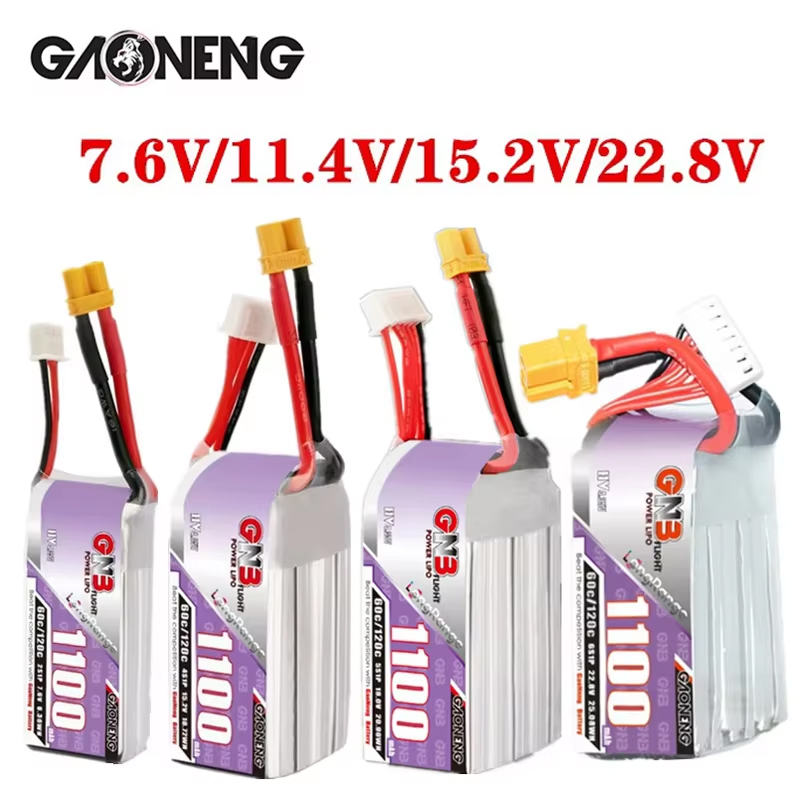 GNB 1100mAh 2S 3S 4S 6S 60C/12 - Drone Battery 4S recensie en prijs