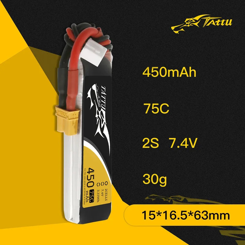3 Stuks Nieuwe Tattu 450/500/5 - Drone Battery 4S recensie en prijs