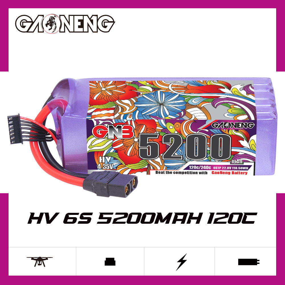 GNB Lipo Batterij 6S 22.8V 300 - Drone Battery 6S recensie en prijs