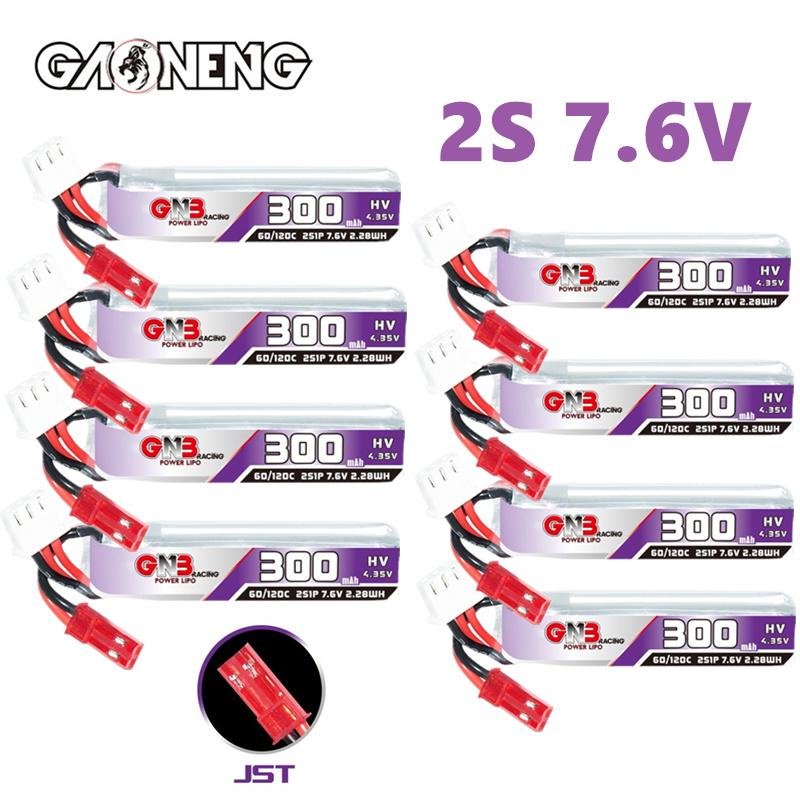 GAONENG GNB 2S 7.6V 300mAh 60C - Drone Battery Connector recensie en prijs